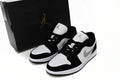 Nike Air Jordan 1 Low Black and White Gray Reps Sneaker 552780-018