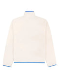 Sporty & Rich Serif logo-embroidered polar sweatshirt
