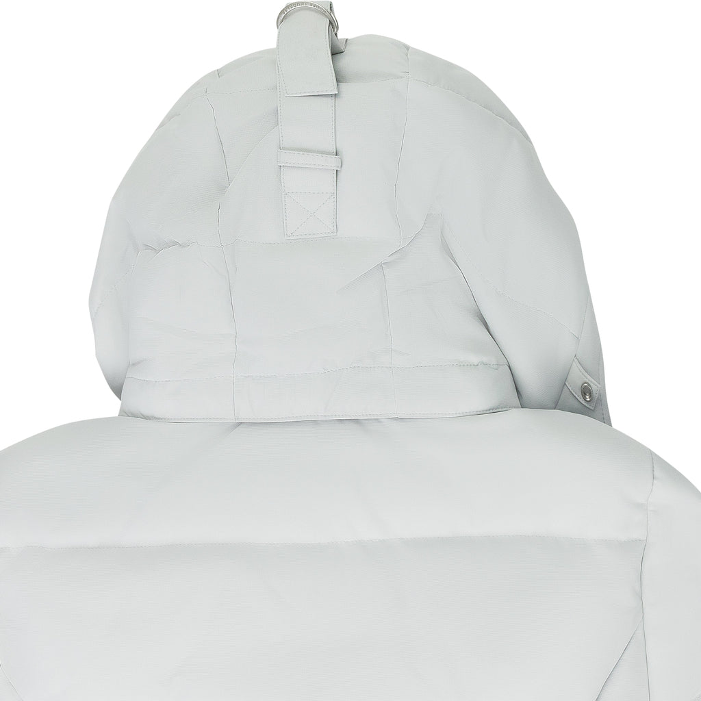 GREY W CLOUD 3Q SH PUFFER JACKET