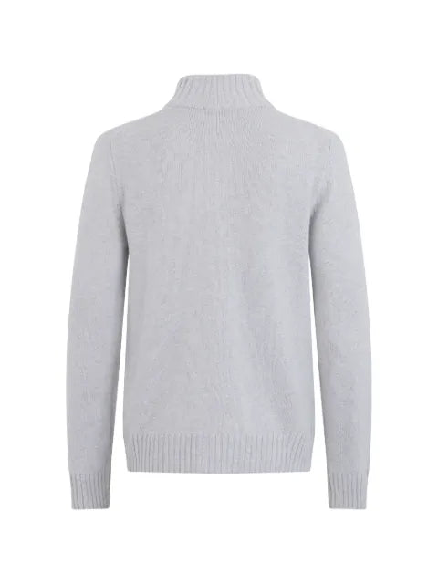 slowear high-neck button-up cardigan