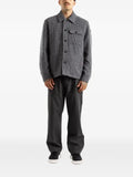 Moncler check-pattern shirt jacket