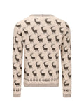 Moncler Grenoble Moose jacquard sweater