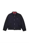 Plaid Script Reversible Jacket