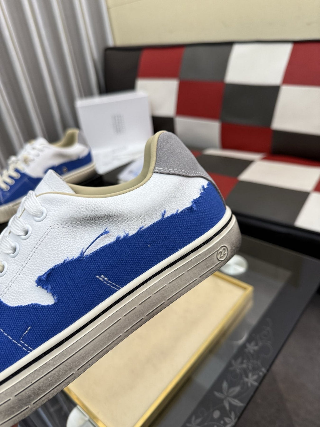 Maison Margiela Paneled Low-Top Sneakers